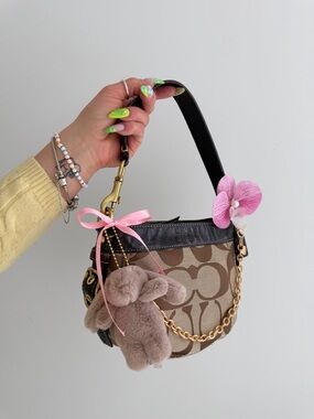vintage Coach Zoe Small Shoulder Bag